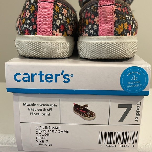 Carter’s Floral Print Sneakers - Picture 11 of 12